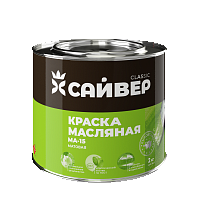 Эмаль Сайвер МА-15 ярко-зеленая фас. 0.8 кг