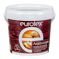 EUROTEX Аквалазурь текстурное покрытие канадский орех 9 л