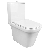 Унитаз-компакт Azario Candy 370х620х780 напольный, безободковый, сид. микролифт (AZ-1503B)