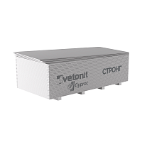 Гипсокартон Vetonit GYPROC Стронг 15