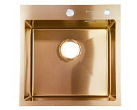 Мойка SANTREK 5050 ПРО БРОНЗА 500x500х220(3,0mm) +сифон, колландер, дозатор