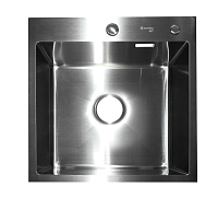 Мойка SA D5050HS satin 500x500х220(3,0mm)+сифон,колландер,дозатор
