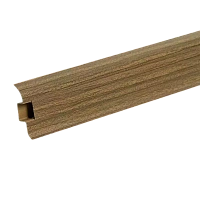 Плинтус К55 ИДЕАЛ Орех 2,2 м