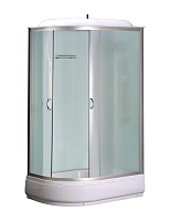 Душевая кабина LORANTO CS-66120-20 R F 120х80х215 ПРАВ, поддон 20см, матовое стекло 4мм