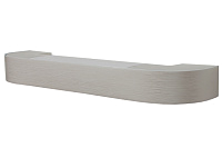 Карниз Классик 2х рядный ясень беленый (70мм) 