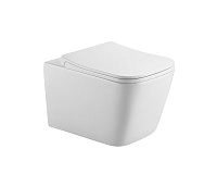 Holler унитаз подвесной Holler Block 520*340*355 белый, м/л