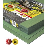 Подложка для пола листовая STEICO  ХВОЙНАЯ  790*590*3 /  уп.7 м.кв.