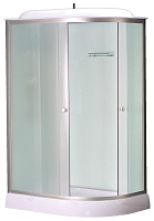 Душевая кабина LORANTO CS-66121L F 120х80х215 ЛЕВ, низкий поддон 13см, матовое стекло