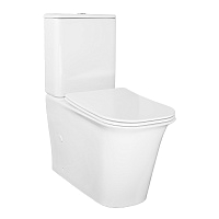 Унитаз-компакт Azario Velise AZ-1222A  безободковый с сидение м/л