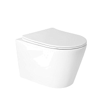 Holler унитаз подвесной Holler Wind Lux Торнадо 490*360*360 белый, м/л