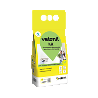 Шпаклевка финишная белая vetonit KR 5 кг 