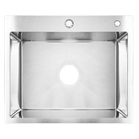 Мойка Azario SABRINA 5050 сатин 500*500*200мм+сифон/AZS5050S