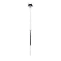 Подвесной светильник (серебро/прозрачный) Cylindro